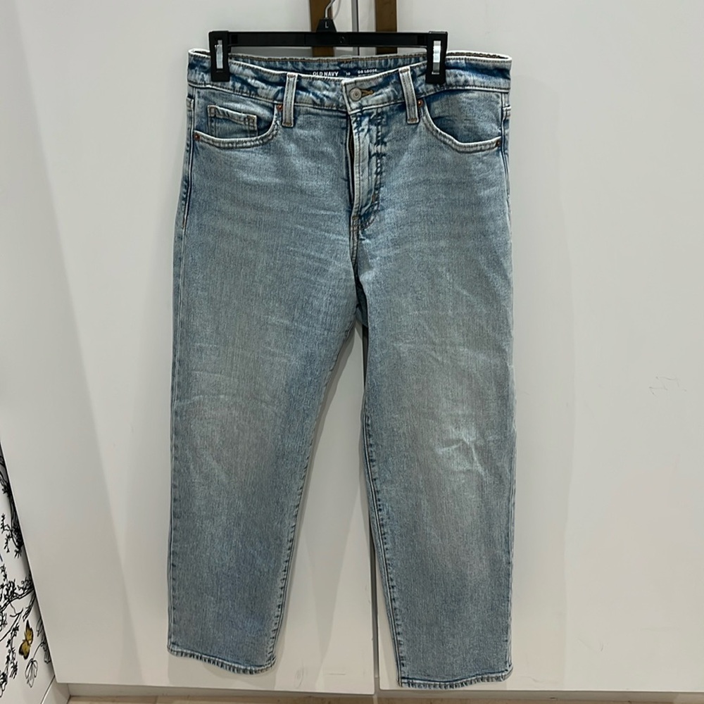 Old navy-OG loose jeans-size 10